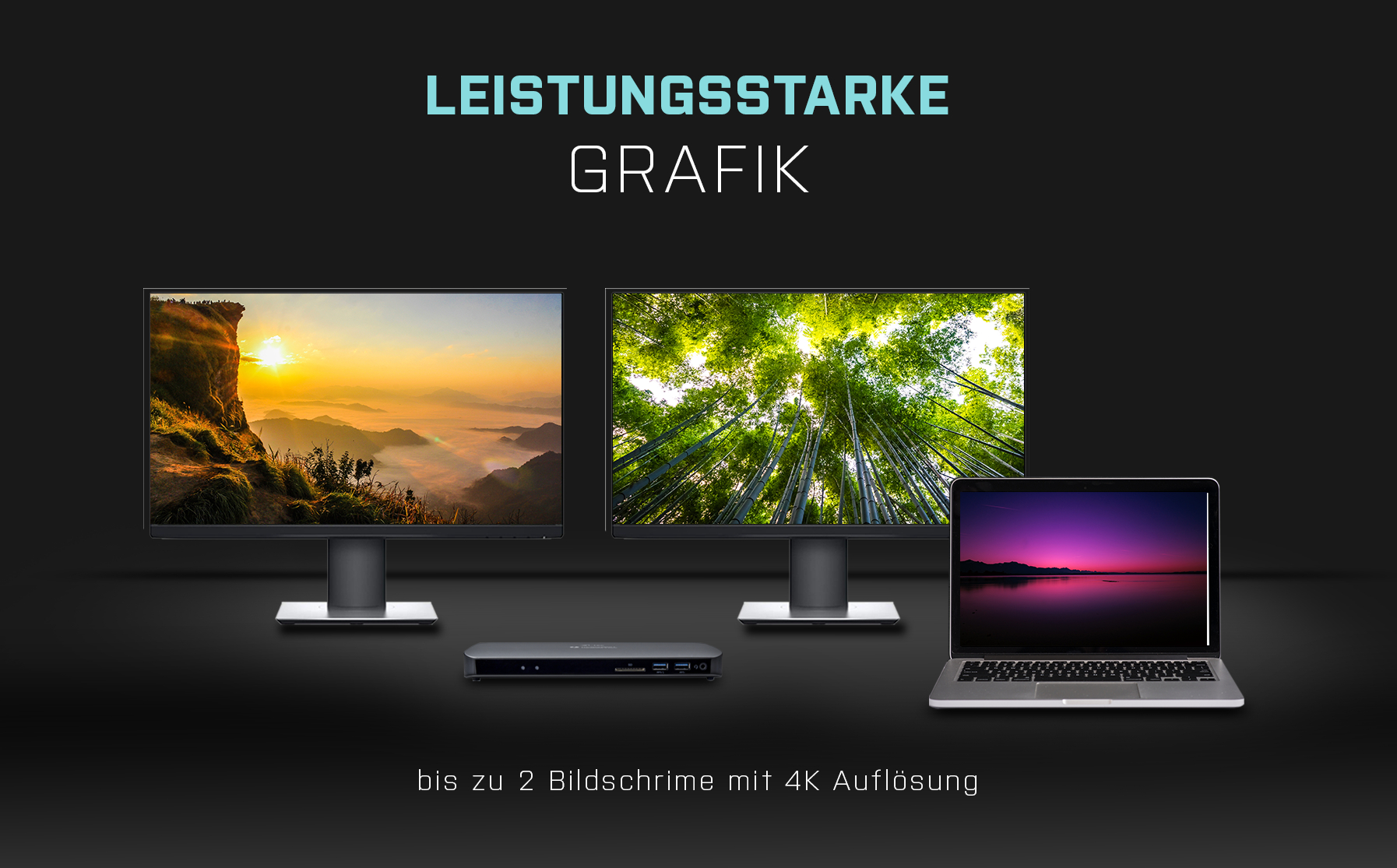 I-TEC TB3HDMIDOCK Dockingstation, Weltraum Grau