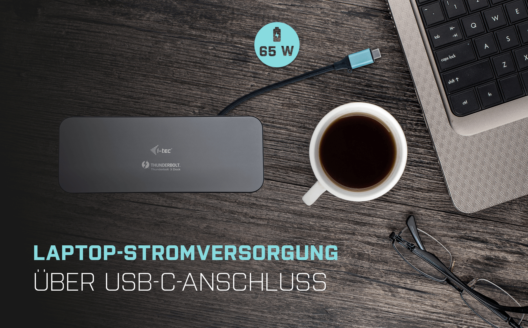 I-TEC TB3HDMIDOCK Dockingstation, Weltraum Grau