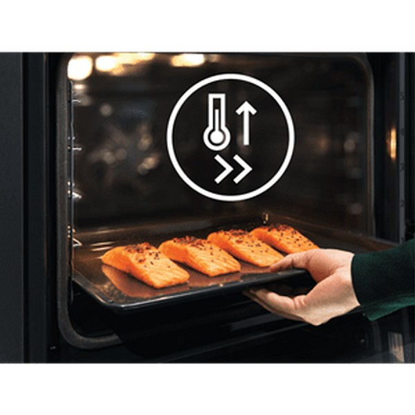 Horno - Electrolux EOD6P71X, Pirolítico, 72 L, Integrable, 3490 W, 45 dB, A+, Inox