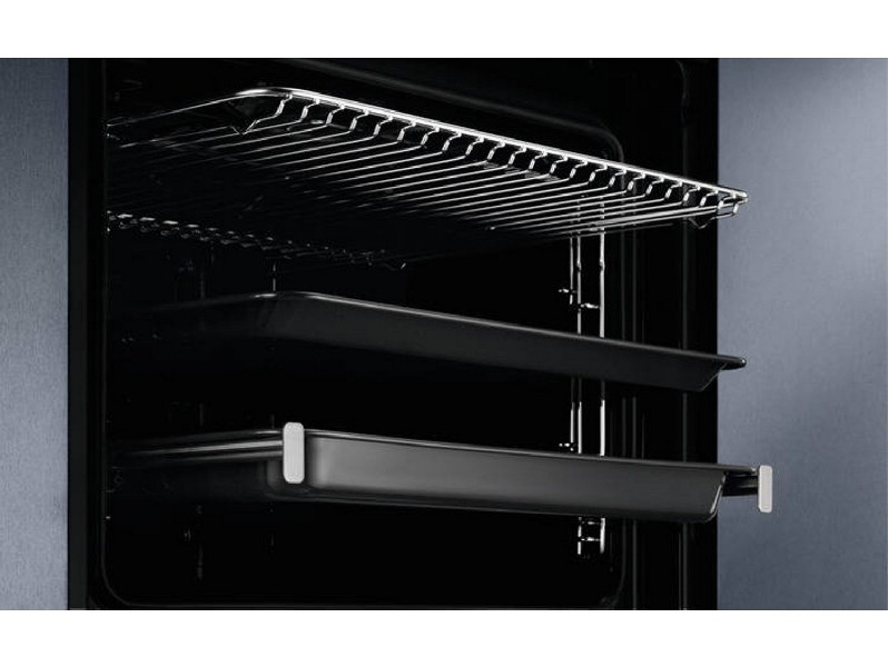 Horno - Electrolux EOD6P71X, Pirolítico, 72 L, Integrable, 3490 W, 45 dB, A+, Inox