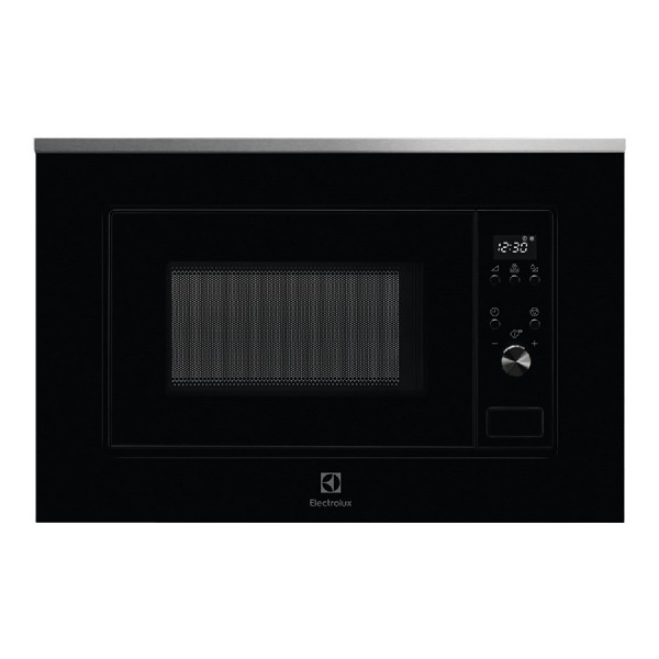 Microondas integrable - Electrolux LMS2203EMX, 700 W, 20 l, Microwave, Inox, Negro