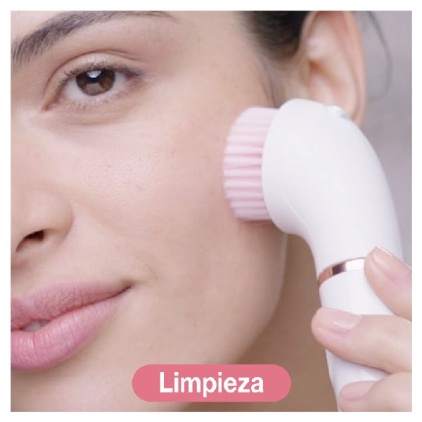 Depiladora - Braun Silk-épil Beauty Set 9 9-975 De Lujo 6en1, Inalámbrica Wet&Dry: Kit