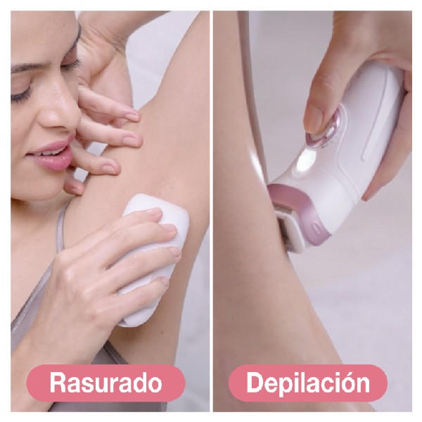 Depiladora - Braun Silk-épil Beauty Set 9 9-975 De Lujo 6en1, Inalámbrica Wet&Dry: Kit