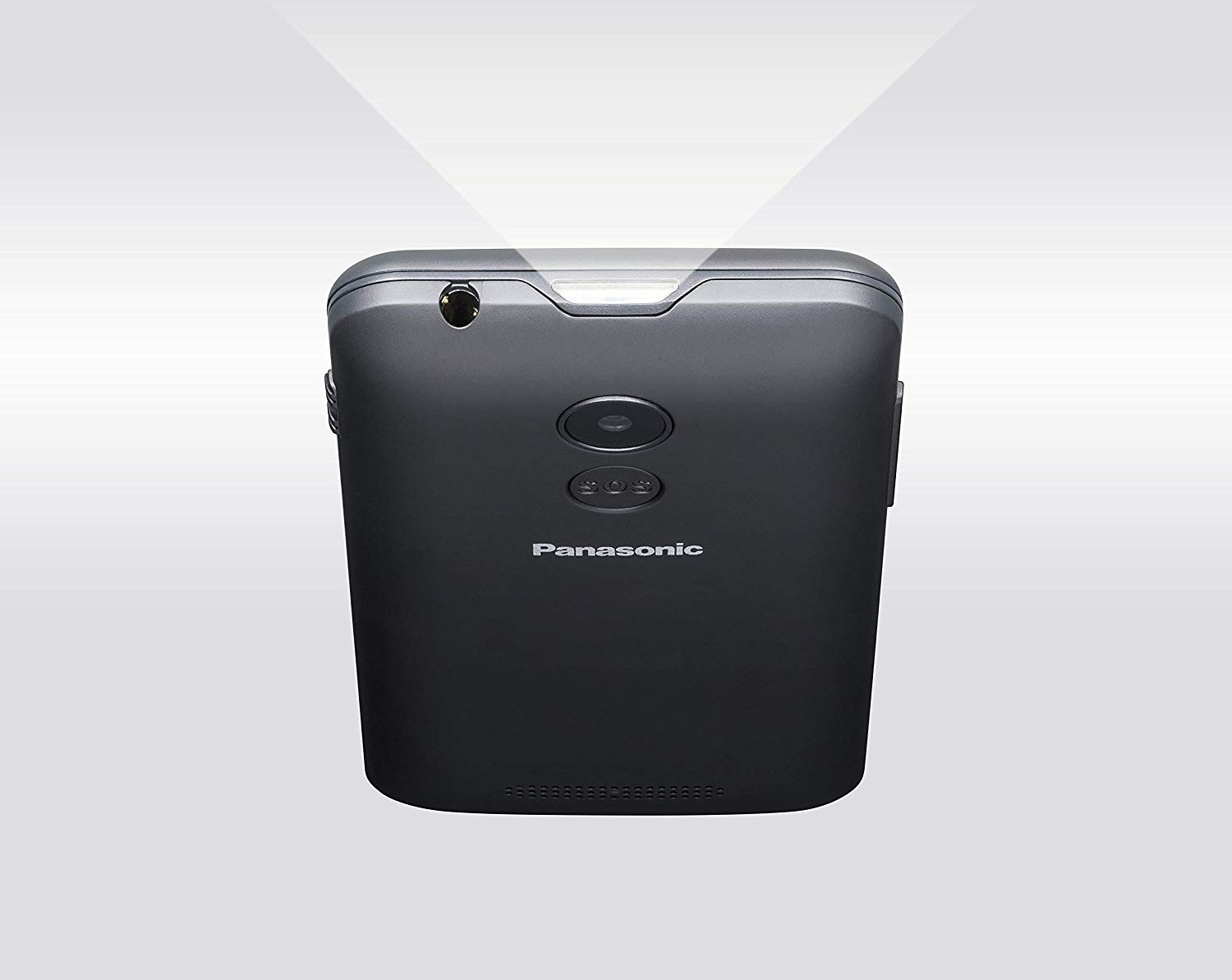 Móvil - Panasonic KX-TU150EXB, TFT 2.4", Teclas grandes, Botón SOS, Cámara, Dual SIM, Bluetooth, Negro
