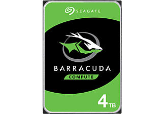 SEAGATE BarraCuda Festplatte Bulk, 4 TB HDD SATA 6 Gbps, 3,5 Zoll, intern