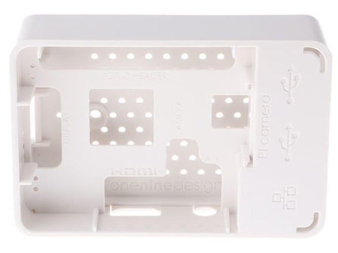 Caja PC - Rapberry Oficial Pi 3, Blanco