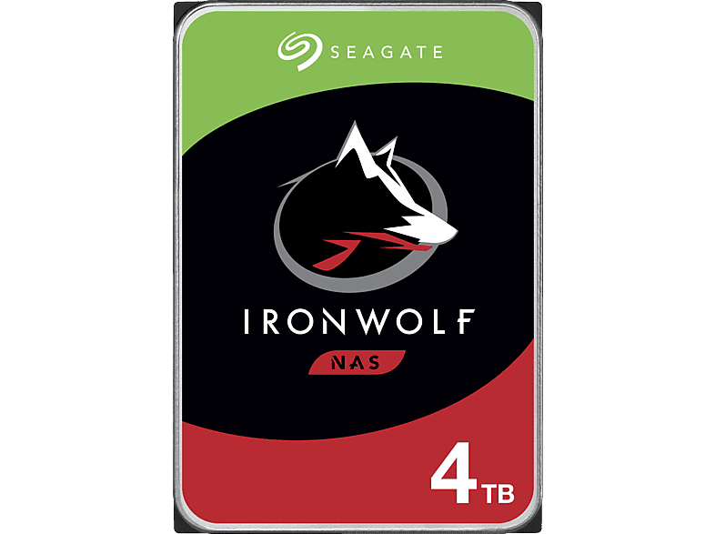 SEAGATE IronWolf SATA Festplatte HDD 3,5 Bulk, Gbps, intern 6 Zoll, TB 4
