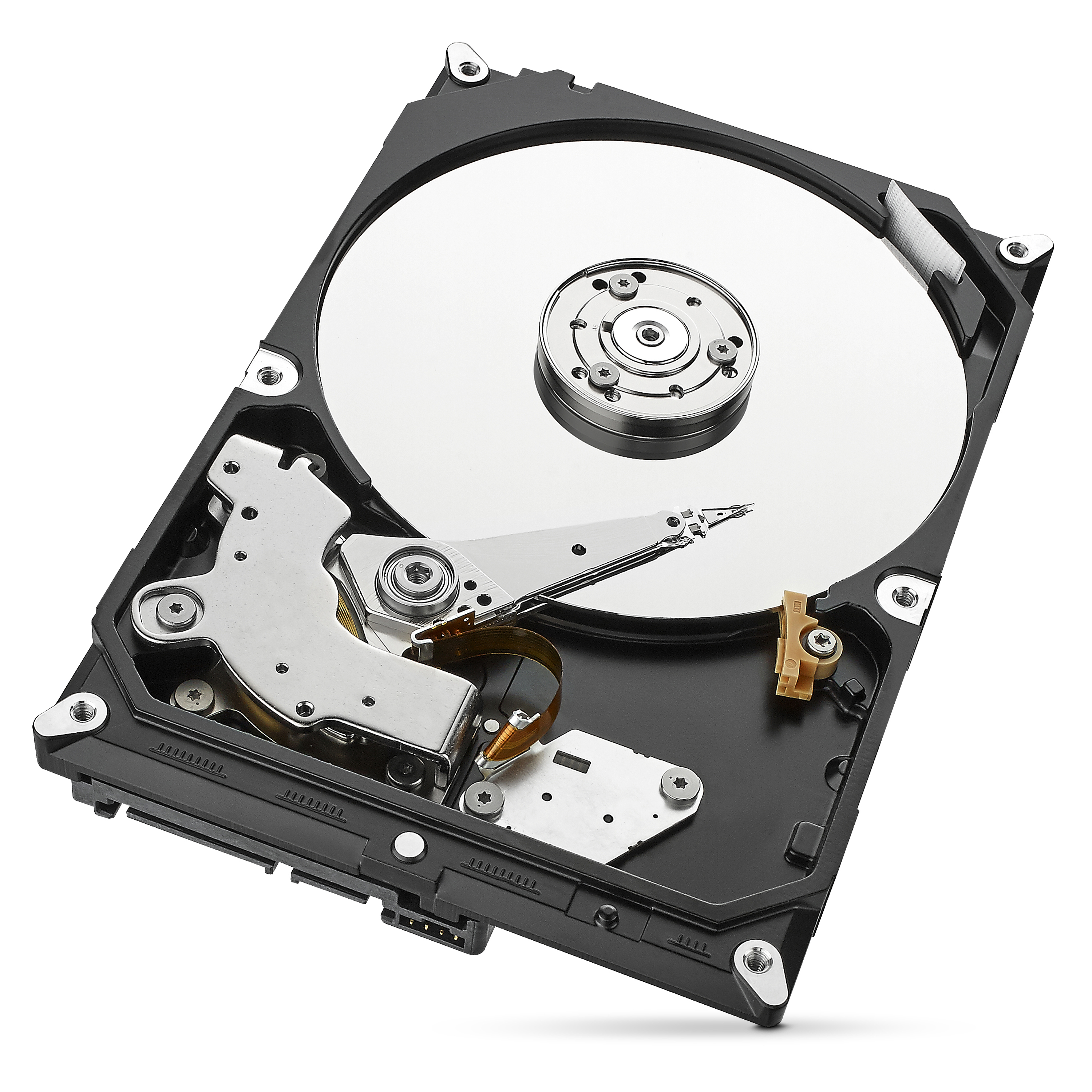 SEAGATE IronWolf Festplatte Bulk, 1 TB HDD SATA 6 Gbps, 3,5 Zoll, intern