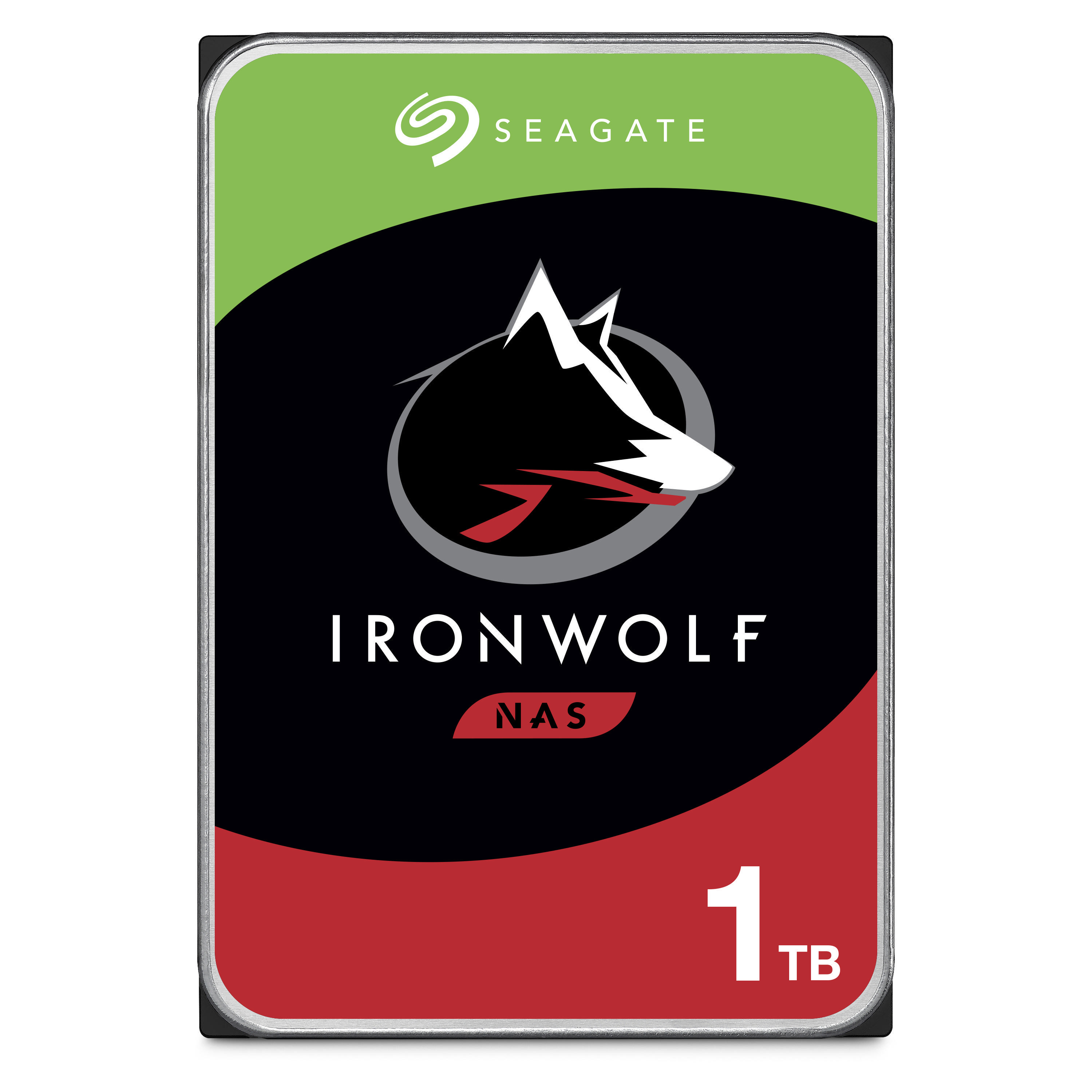 SATA SEAGATE 6 TB 1 HDD IronWolf 3,5 Zoll, Bulk, intern Festplatte Gbps,