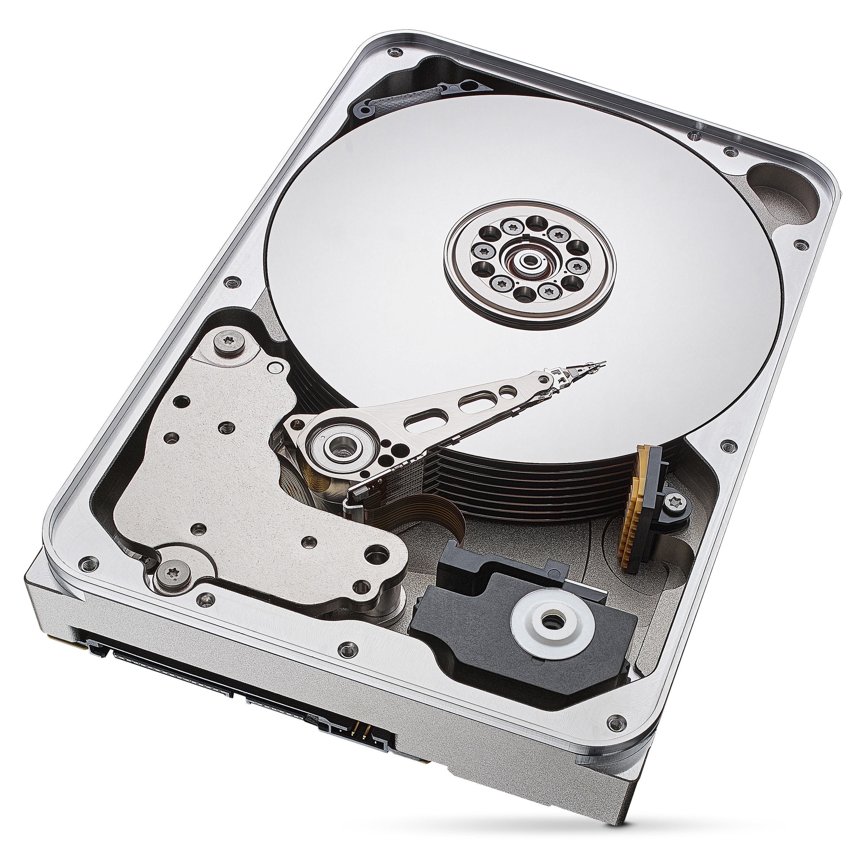 SEAGATE IronWolf Pro Festplatte Bulk, 12 TB HDD SATA 6 Gbps, 3,5 Zoll, intern