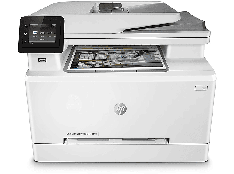 REACONDICIONADO Seminuevo Bueno Impresora multifunción - HP Color LaserJet Pro M282nw, 21 ppm, Pantalla táctil, 256 MB, USB