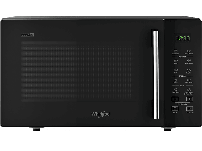 Whirlpool MWp 251 B - Magnetron 900 W Inhoud 25 L
