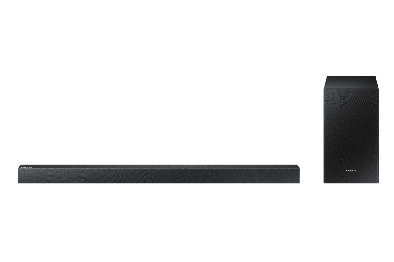 Barra de sonido - Samsung HW-R430, Altavoz soundbar, Subwoofer inalámbrico, 2.1 canales, 170 W, Negro