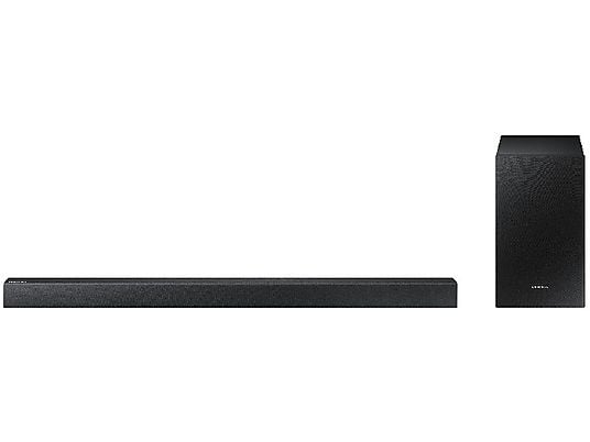 Barra de sonido - Samsung HW-R430, Altavoz soundbar, Subwoofer inalámbrico, 2.1 canales, 170 W, Negro