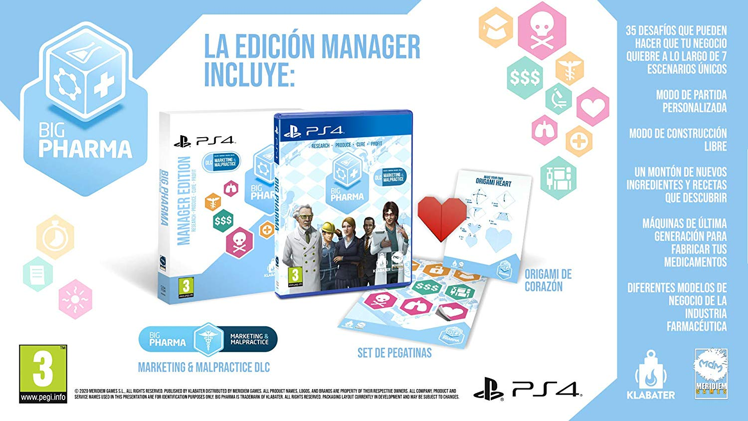 PS4 Big Pharma (Manager Edition)