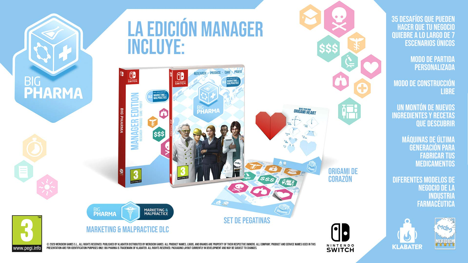 Nintendo Switch Big Pharma (Manager Edition)