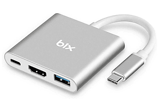 DAYTONA BX13HB USB Type-C 4K HDMI 3 Port Multiport Adaptör