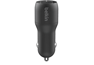 BELKIN CCB001BTBK 12W X2 Hızlı Araç İçi Şarj Cihazı Siyah