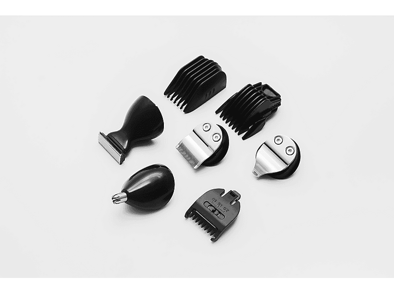 GRUNDIG MGK 6841, Bodygroomer, Silber / Schwarz