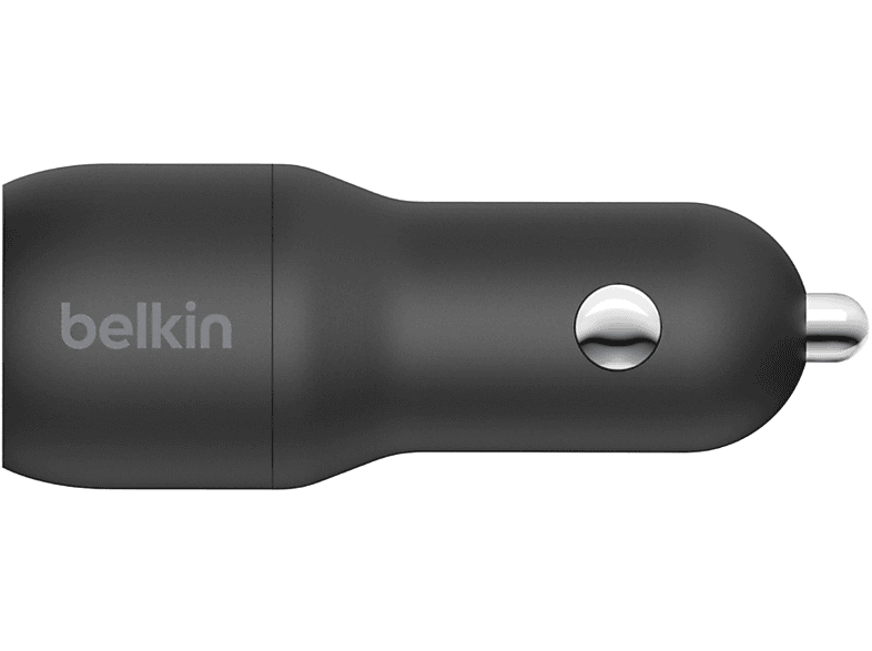 BELKIN CCE001BT1MBK 24W Type-C Hızlı Araç İçi Şarj Cihazı Siyah_1