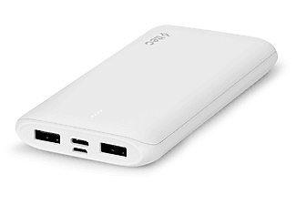 TTEC 2BB163B PowerSlim Duo 10.000mAh Taşınabilir Şarj Cihazı Beyaz