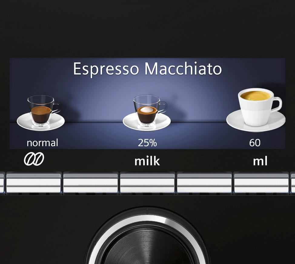 SIEMENS EQ.9 s400 TI924301RW - Volautomatische espressomachine - Maximaal aantal kopjes: 2 - Zilver