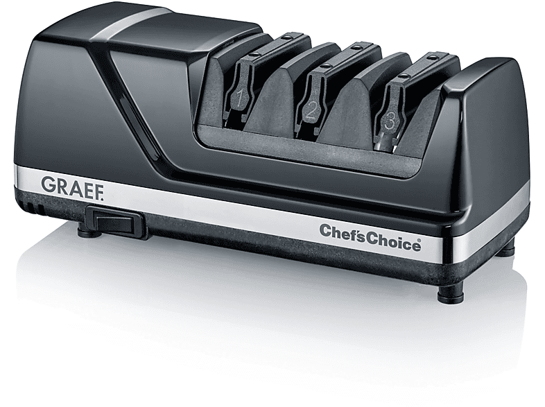 Graef CX125DE Messerschärfer 15° Schleifwinkel 3-Stufen