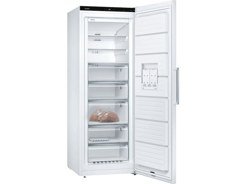 Congelateur Armoire 70cm 365l Nofrost A Blanc Vente De Bosch Conforama