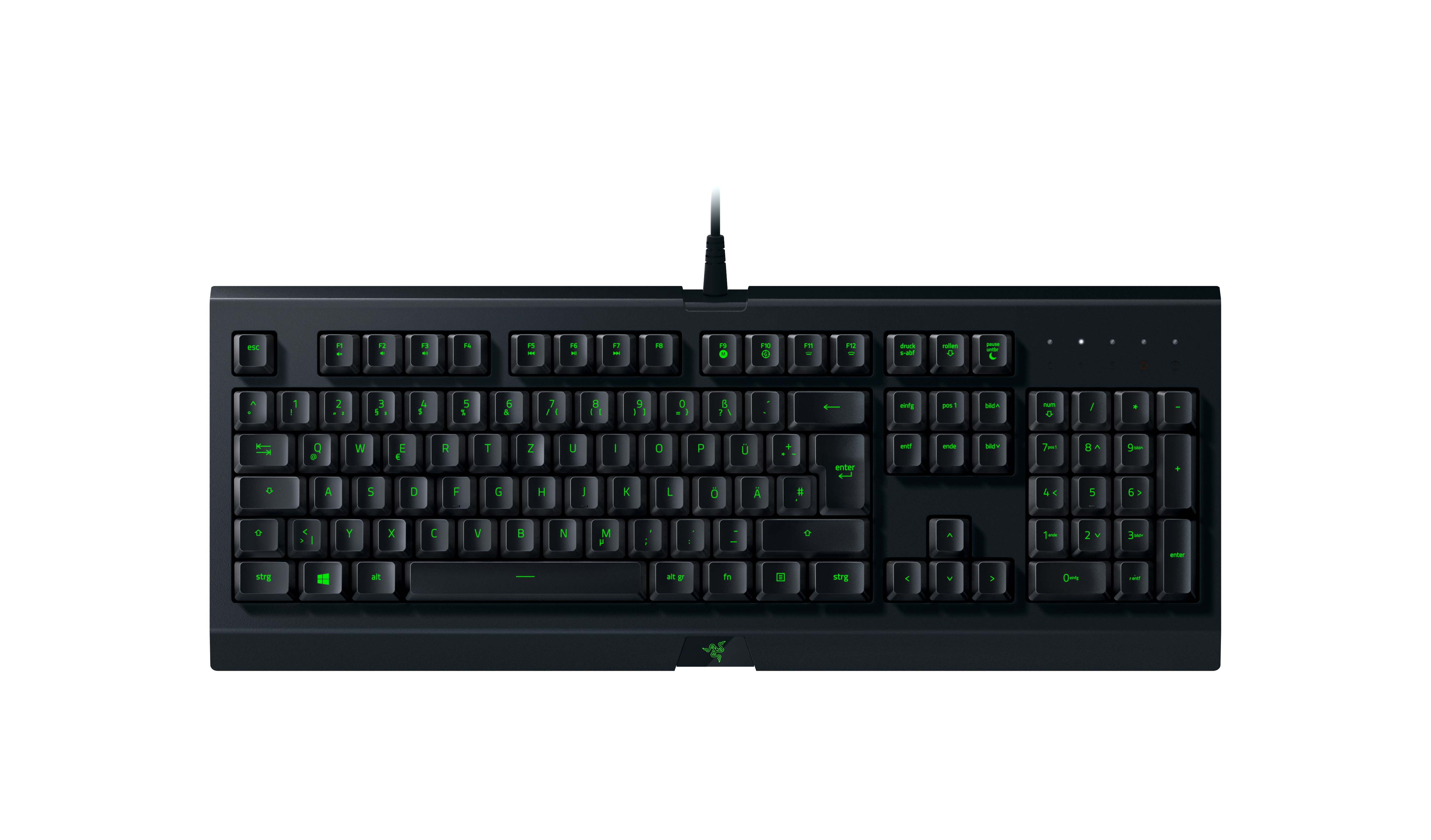 RAZER Cynosa Lite, Tastatur, Mecha-Membran, Razer Mecha-Membran, kabelgebunden, Schwarz