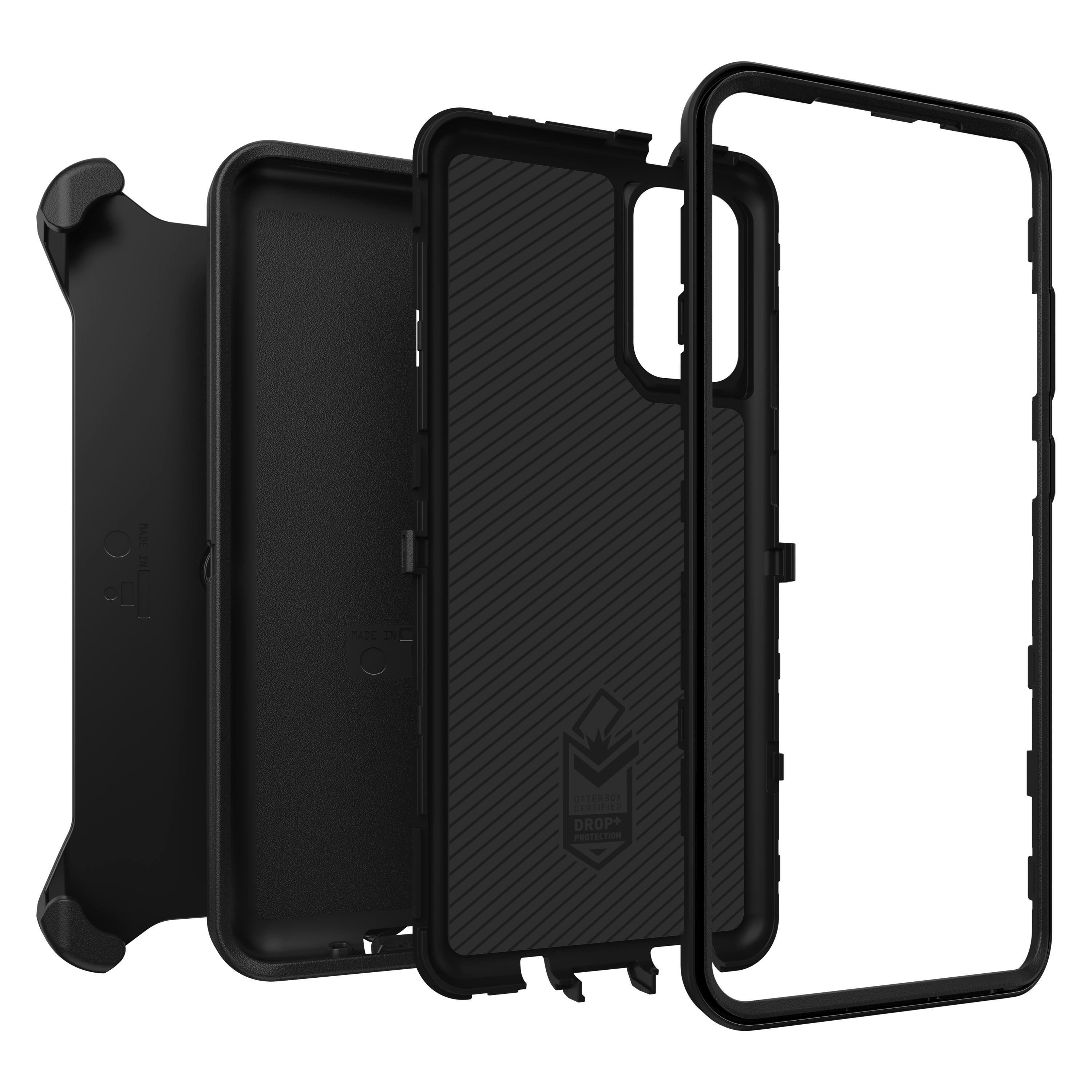 OTTERBOX Defender, Backcover, Samsung, Galaxy S20+, Schwarz