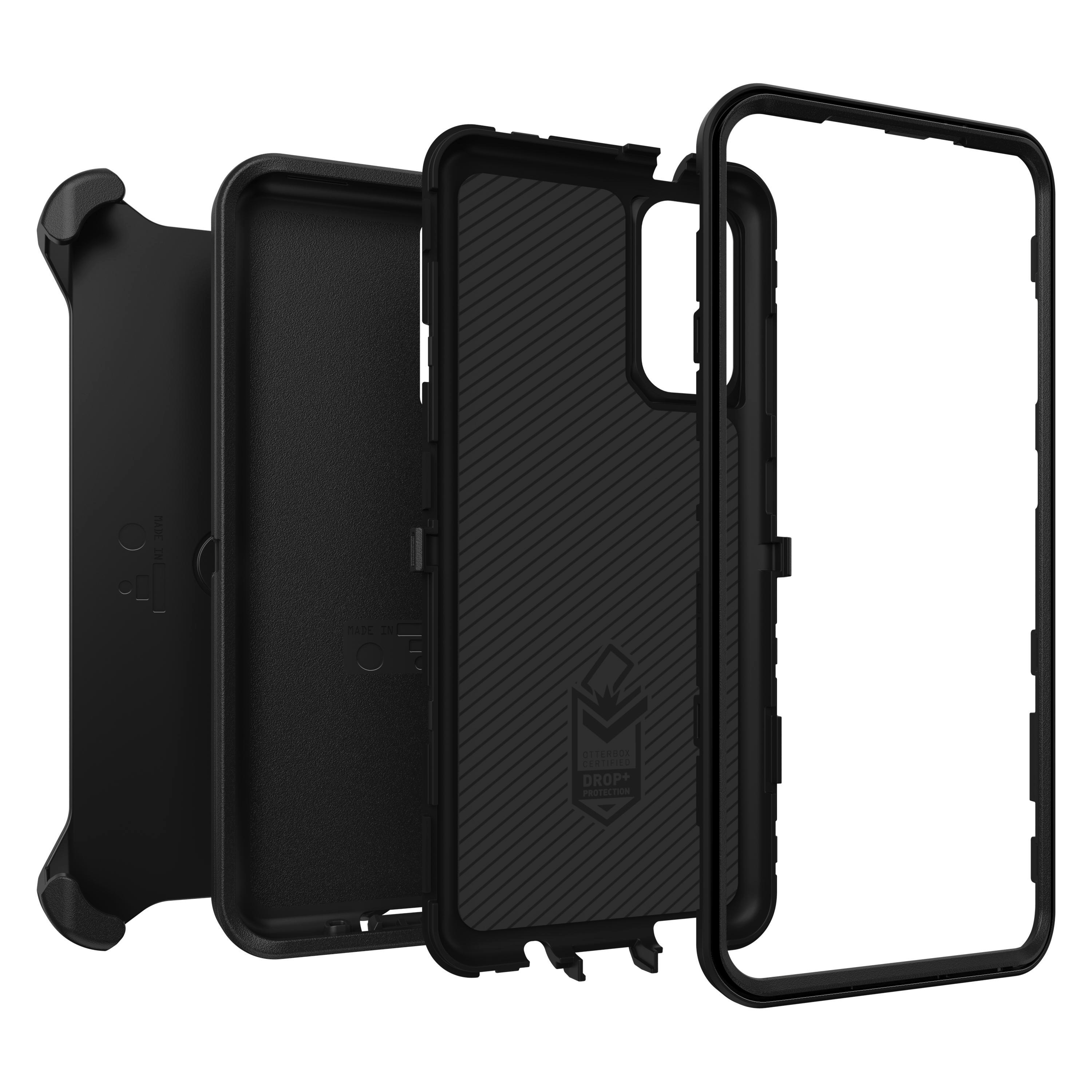 OTTERBOX Defender, Backcover, Samsung, Galaxy S20, Schwarz