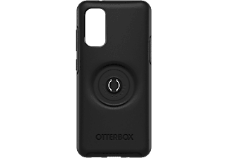 OTTERBOX Otter+Pop, Backcover, Samsung, Galaxy S20, Schwarz