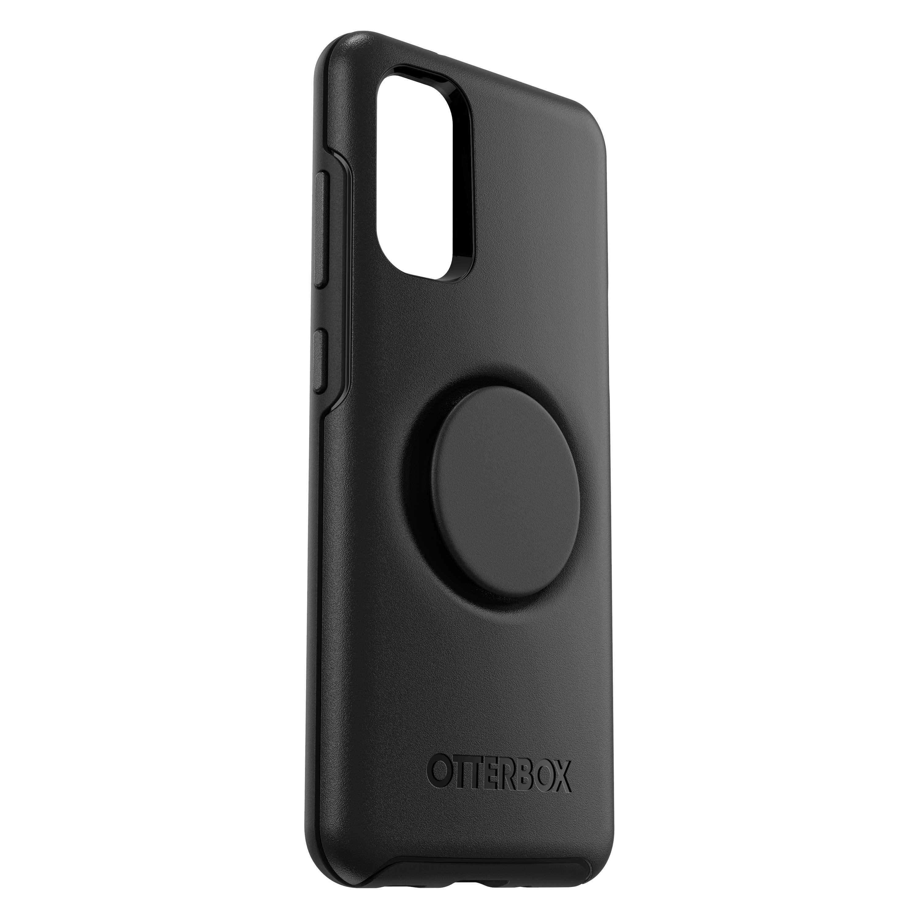 OTTERBOX Otter+Pop, Backcover, Samsung, Galaxy S20, Schwarz