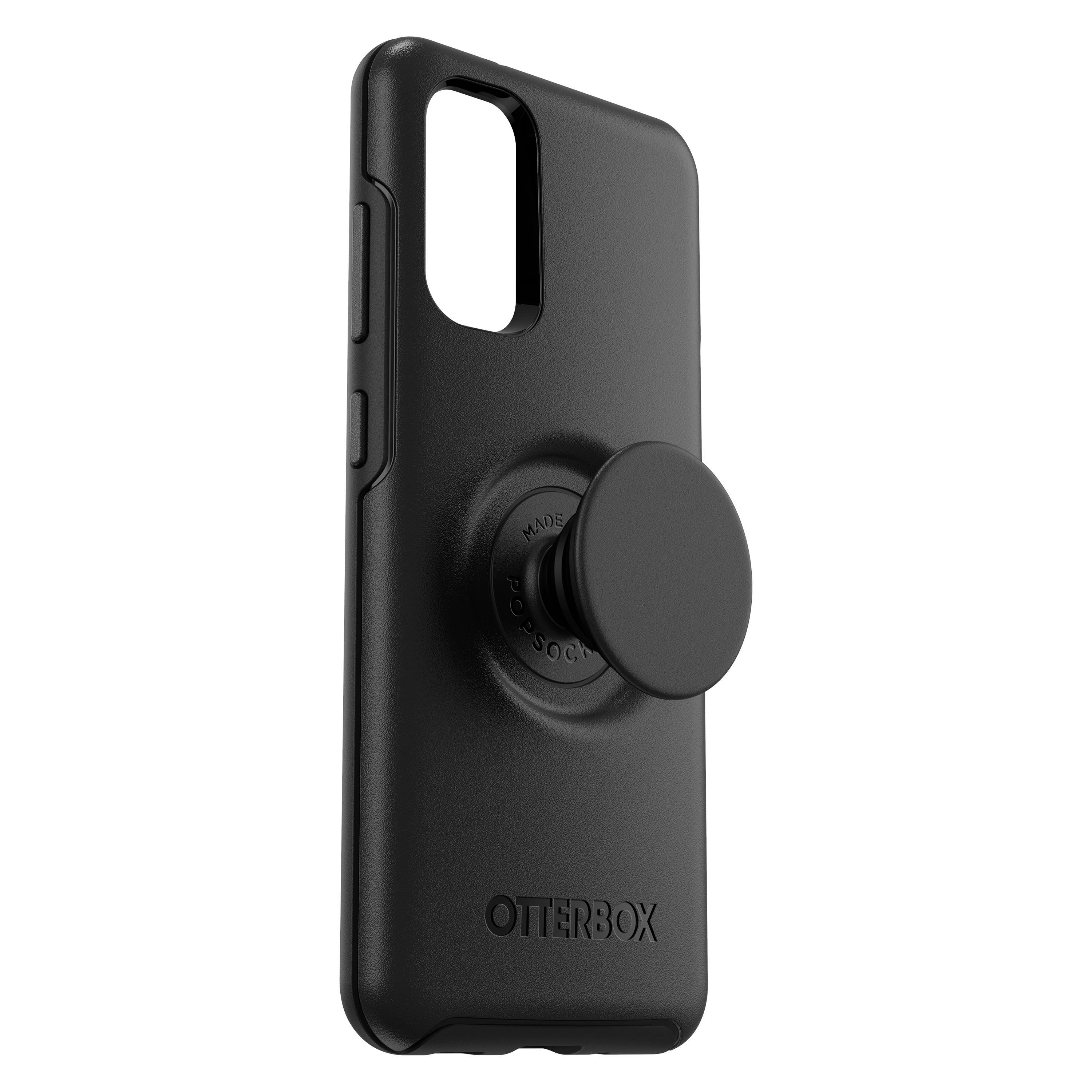 OTTERBOX Otter+Pop, Backcover, Samsung, Galaxy S20, Schwarz