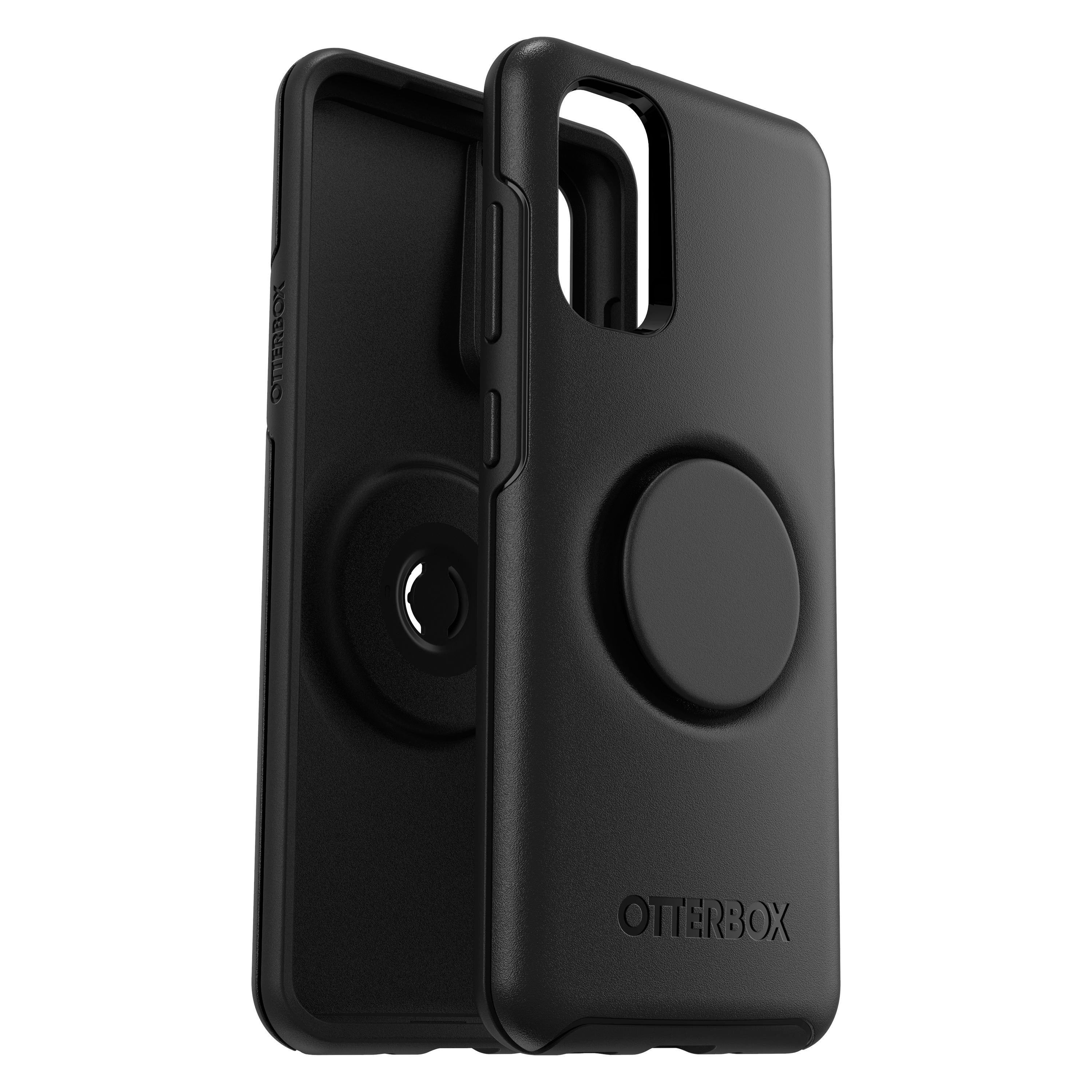 OTTERBOX Otter+Pop, Backcover, Samsung, Galaxy S20, Schwarz