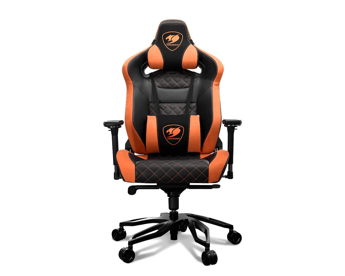 COUGAR ARMOR TITAN PRO Gaming Stuhl, Schwarz/Orange
