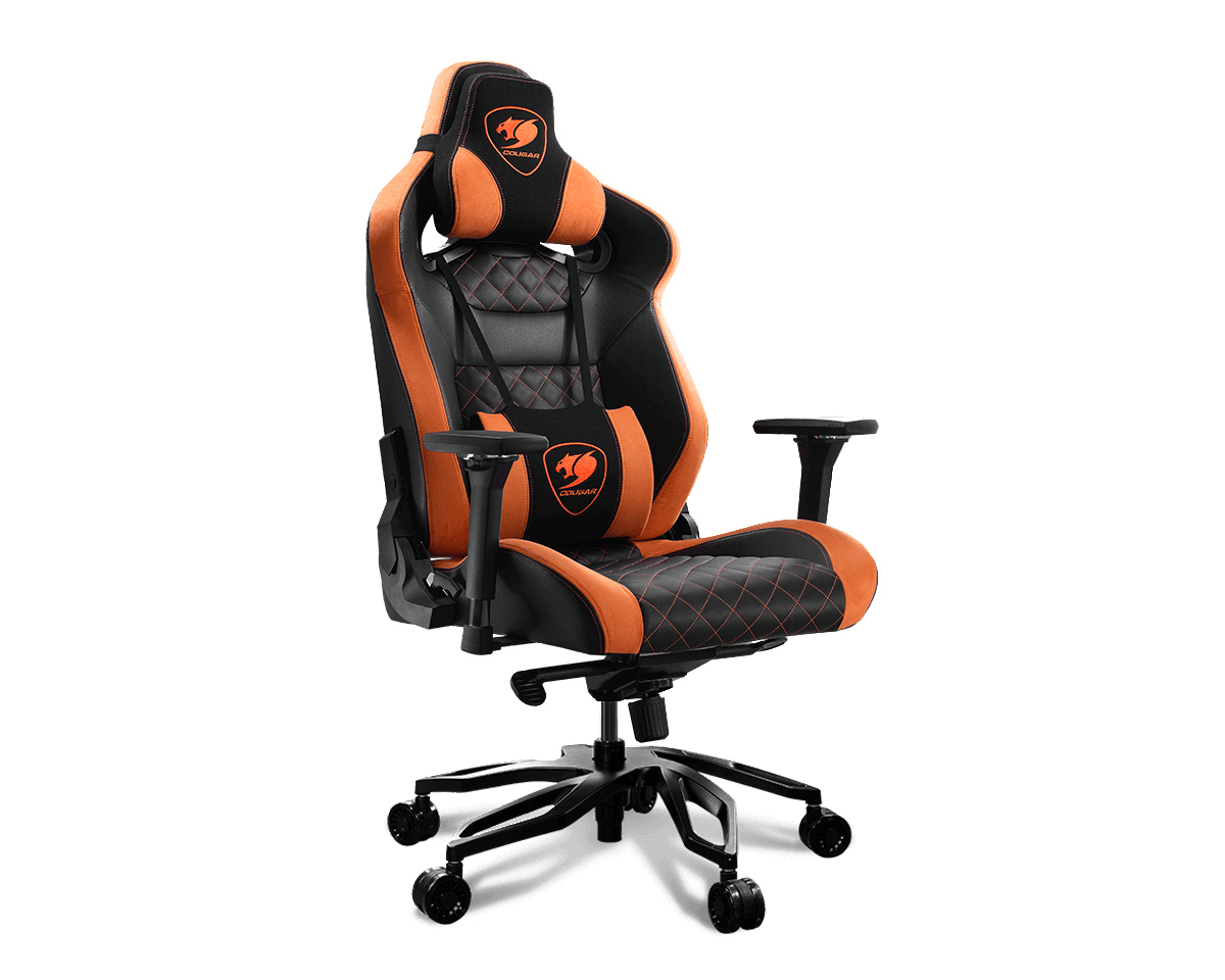 COUGAR ARMOR TITAN PRO Gaming Stuhl, Schwarz/Orange
