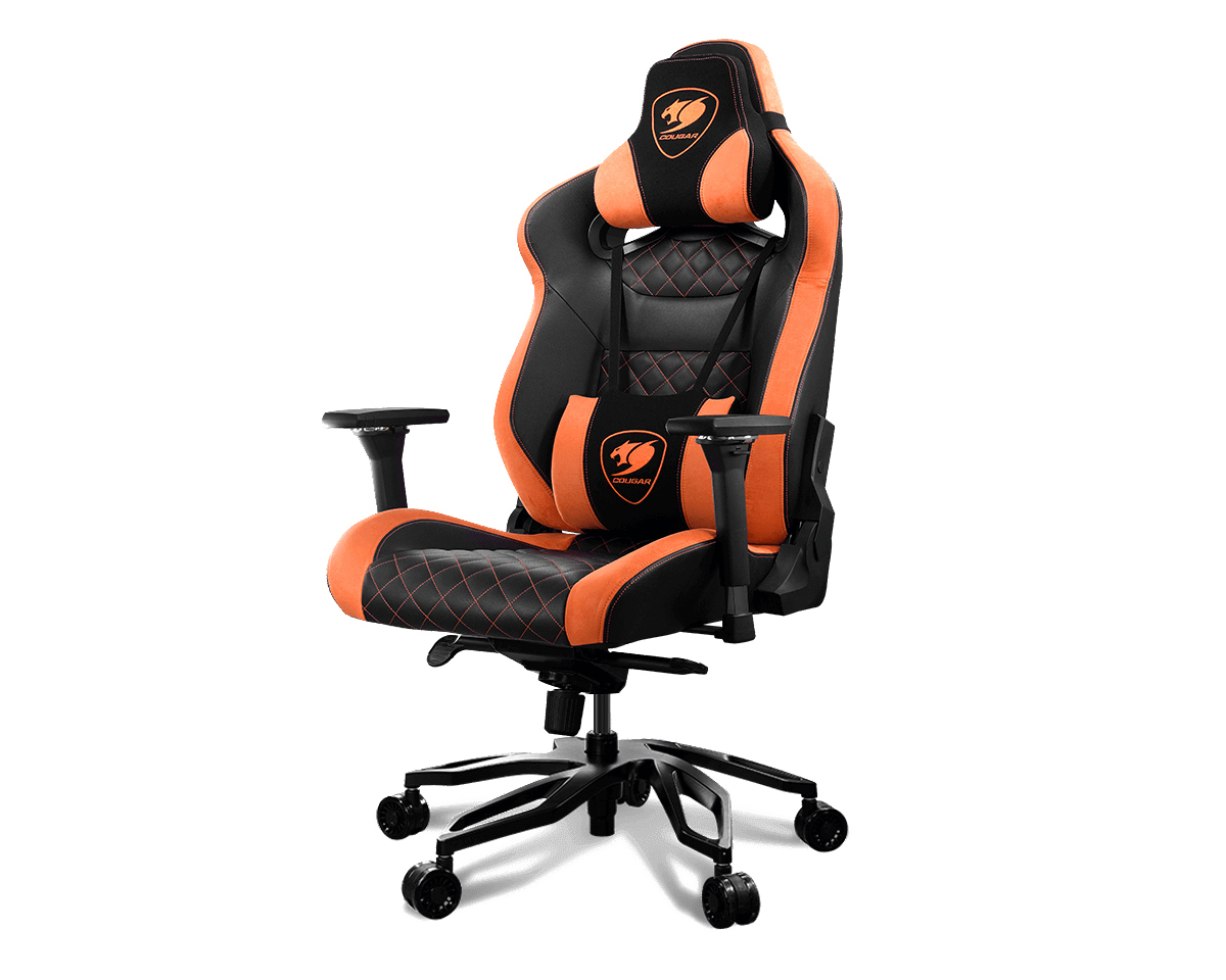 COUGAR ARMOR TITAN PRO Gaming Stuhl, Schwarz/Orange