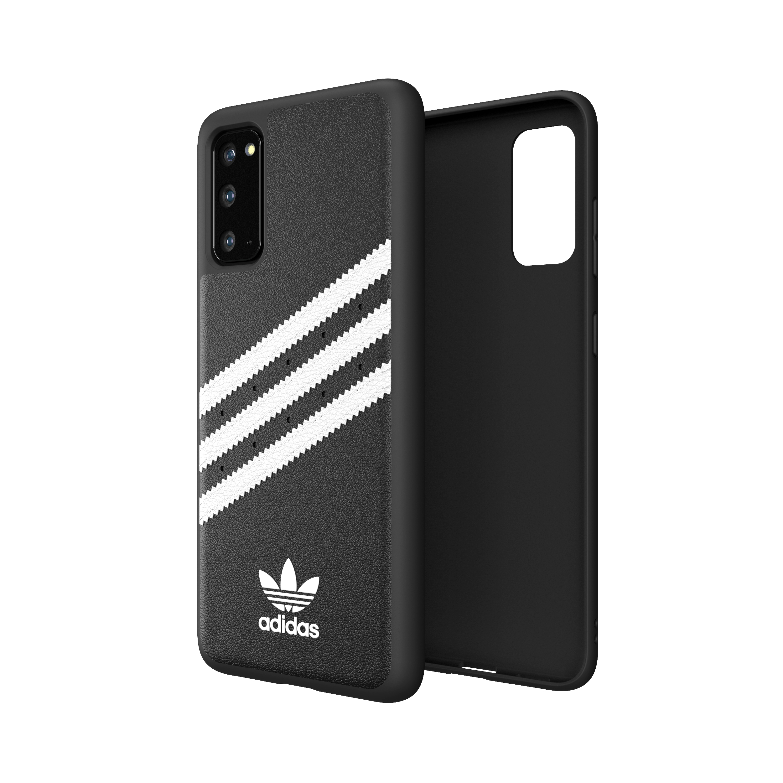 ADIDAS ORIGINALS 38619, Backcover, Samsung, Galaxy S20, Schwarz/Weiß