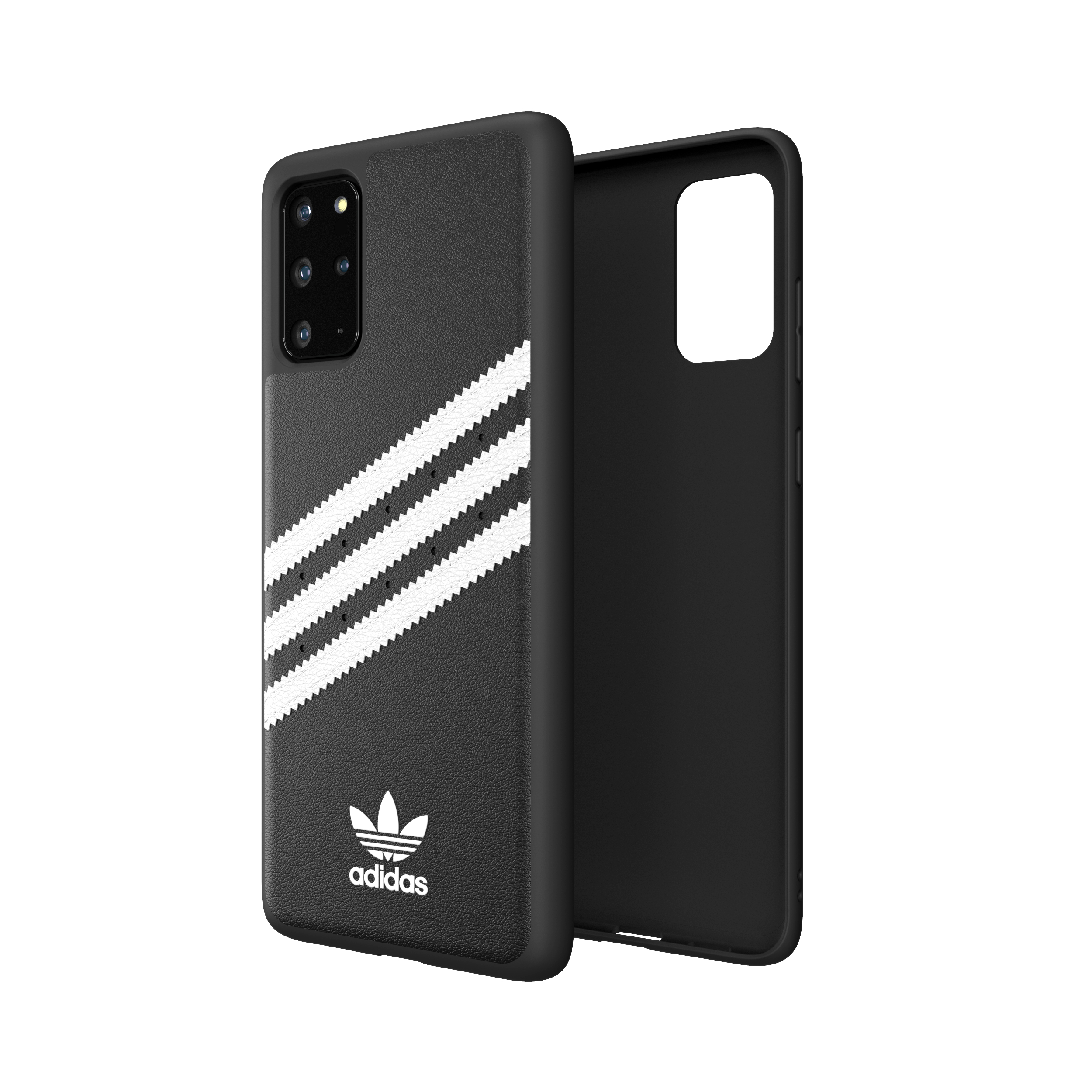 ADIDAS ORIGINALS 38620, Backcover, Samsung, Galaxy S20+, Schwarz/Weiß