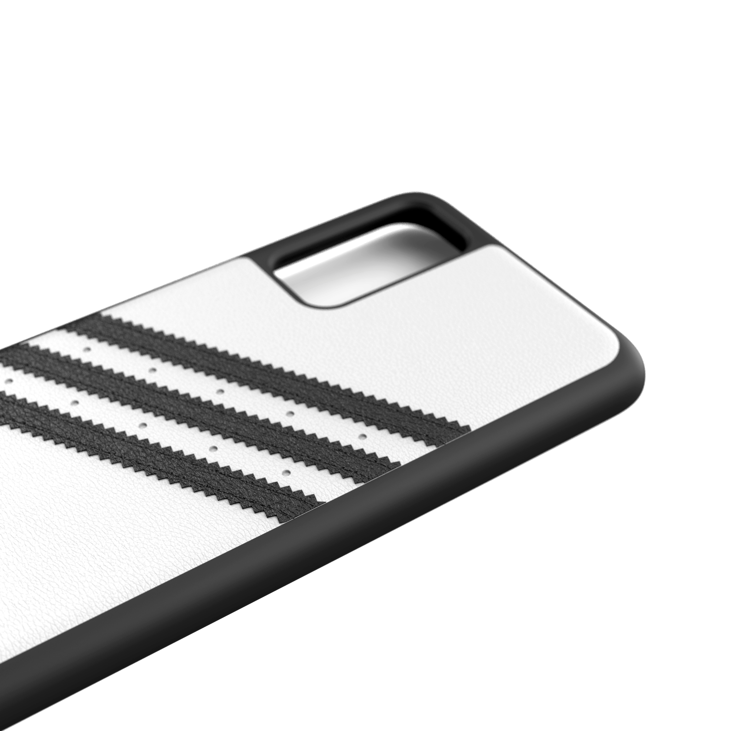 ADIDAS ORIGINALS OR Moulded Case, Backcover, Samsung, Galaxy S20, Weiß/Schwarz