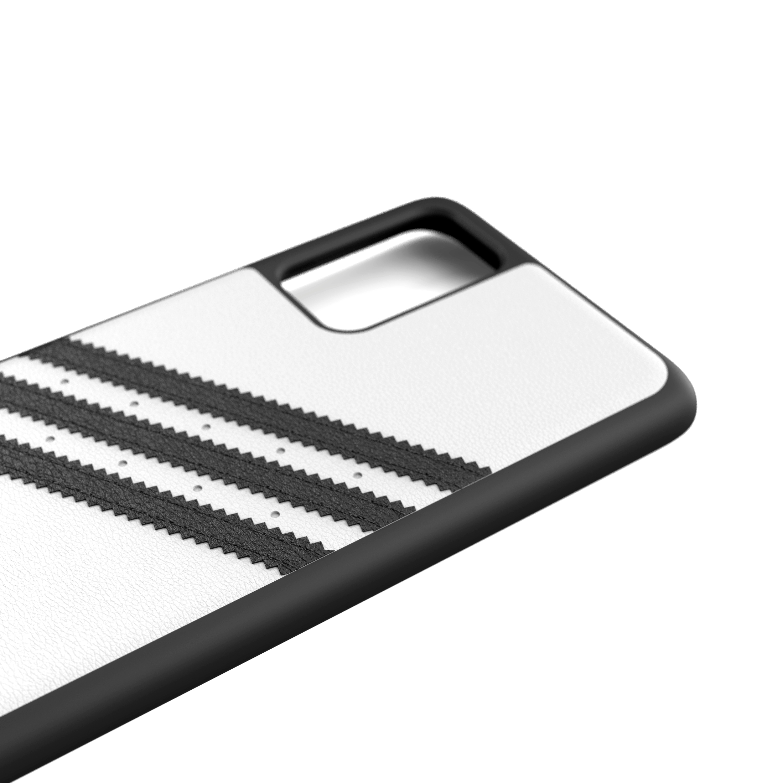 ADIDAS ORIGINALS OR Moulded Case, Backcover, Samsung, Galaxy S20+, Weiß/Schwarz