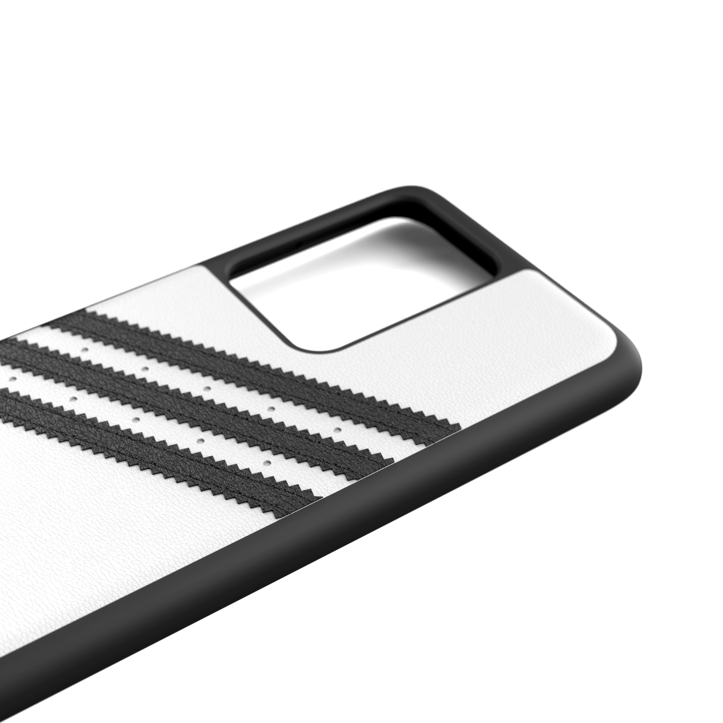 ADIDAS ORIGINALS OR Moulded Case, Backcover, Samsung, Galaxy S20 Ultra, Weiß/Schwarz