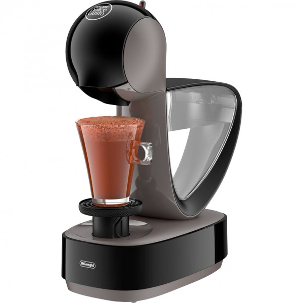 Cafetera de cápsulas - De Longhi EDG160.A Infinissima, Dolce Gusto, 15 bares, 1.2 L, Negro