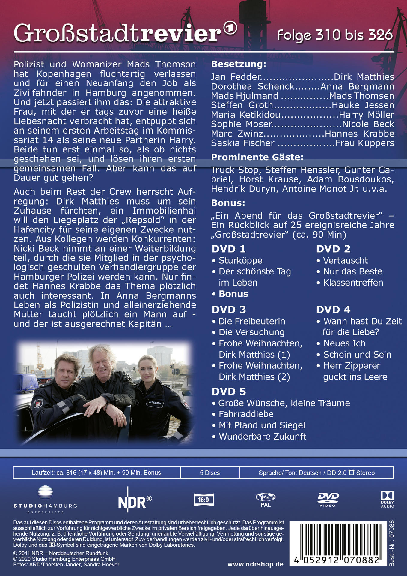 Großstadtrevier - Box 21 DVD