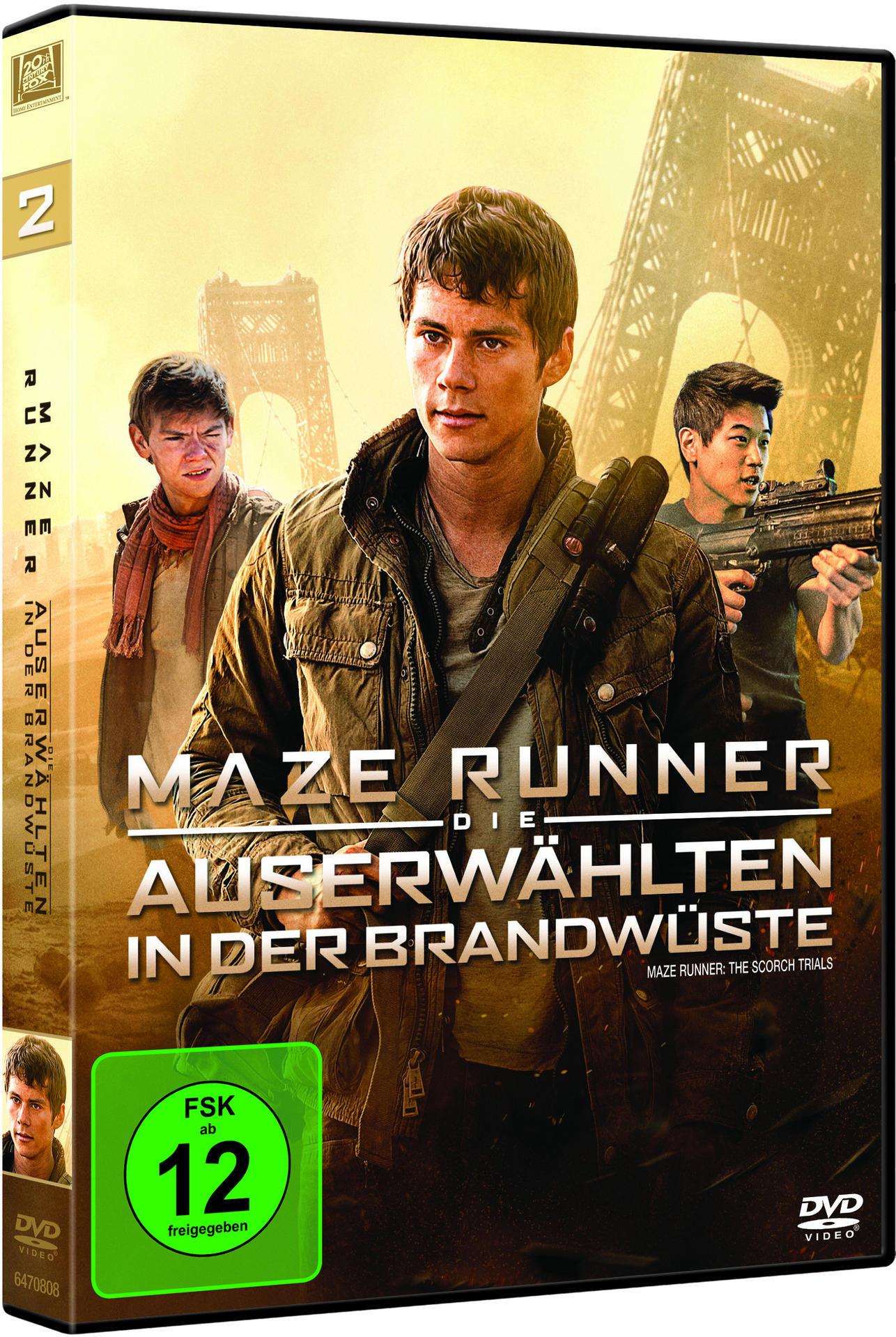 der 2 Auserwählten Die Runner in Brandwüste Maze - DVD