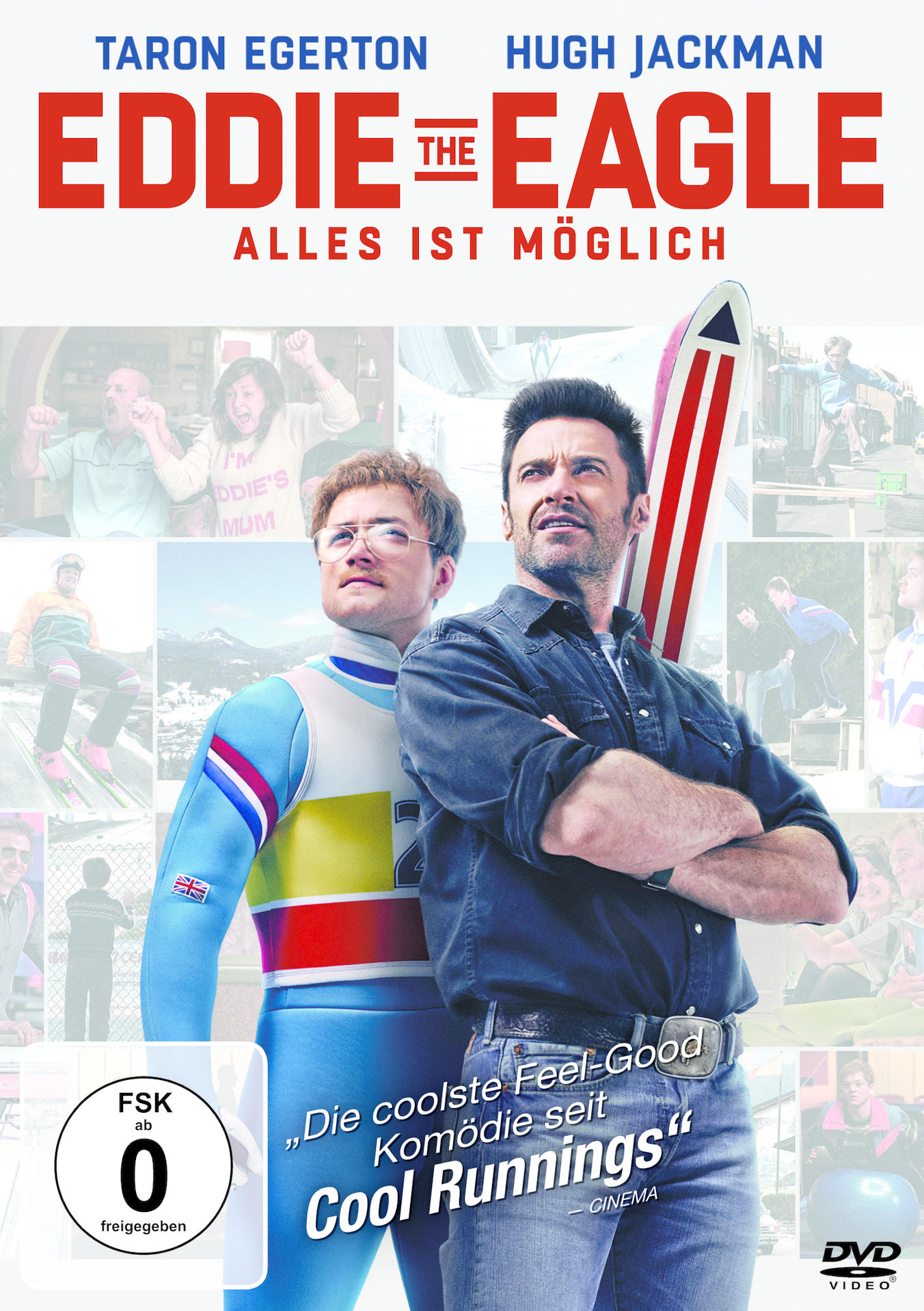 Eddie The Eagle - möglich DVD Alles ist