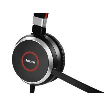 JABRA PC-HS Evolve 40 UC Stereo SW, On-ear Headset Schwarz