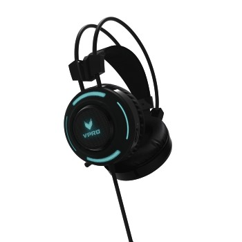 RAPOO VH200, Over-ear Headset Schwarz