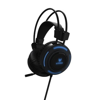 RAPOO VH200, Over-ear Headset Schwarz